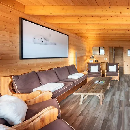 Alpehytte La Souris, Chaleureux Avec Vue Panoramique