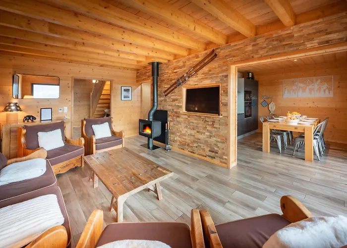 La Souris, Chaleureux Avec Vue Panoramique Horská chata